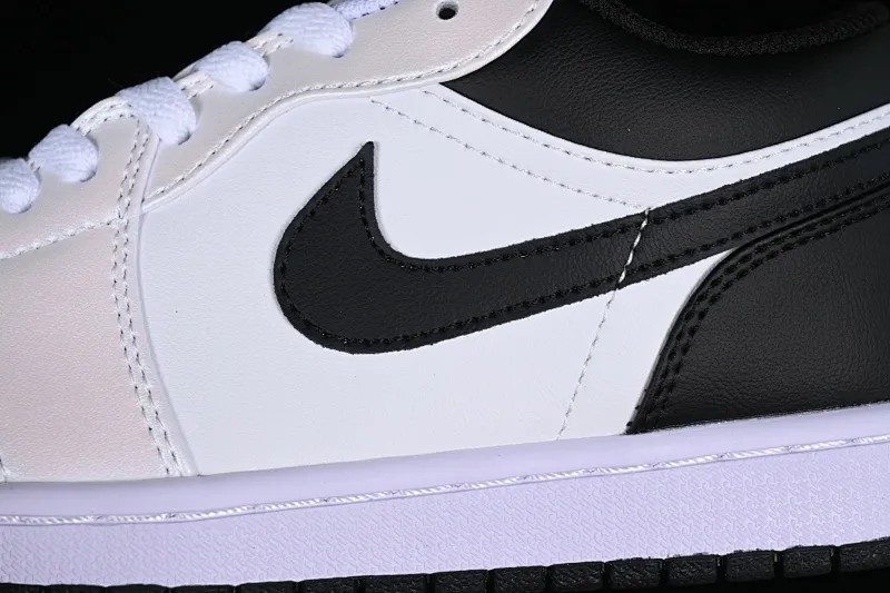 All categories Air Jordan Jordan series basketball shoes Air Jordan 1 Low Z version Air Jordan 1 Low "White and Black" AJ1 Joe 1 white and black color matching low-top cultural casual sneakers 553558-132